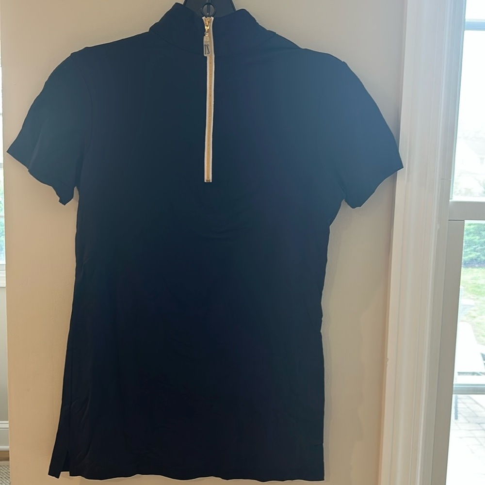Tailored Sportsman White Quarter zip riding shirt